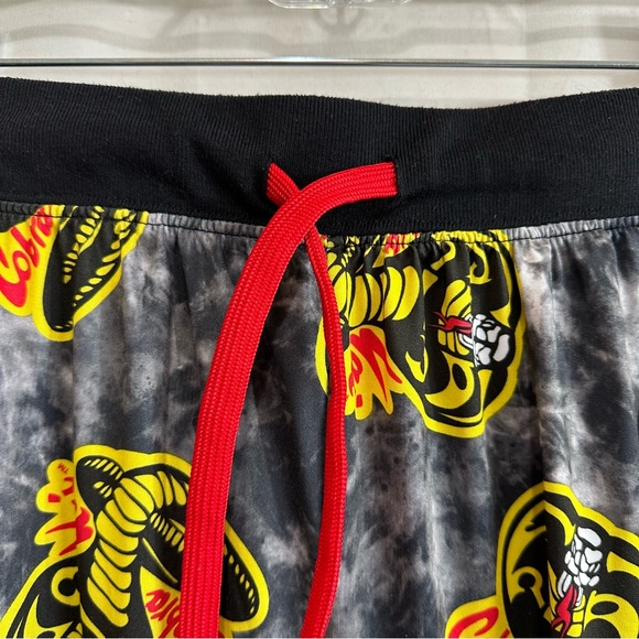 Briefly Stated Mens Cobra Kai Loungewear Pajama Pants Size Small - Picture 2 of 7